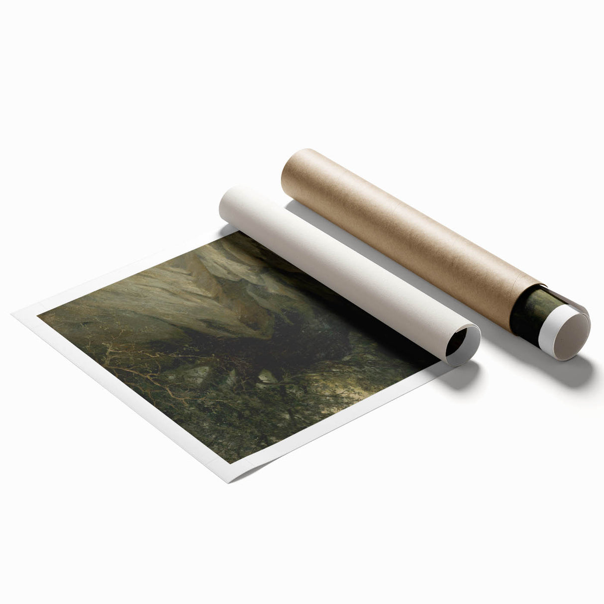 Nature-Inspired Modern Art Print - Serene Landscape Wall Decor