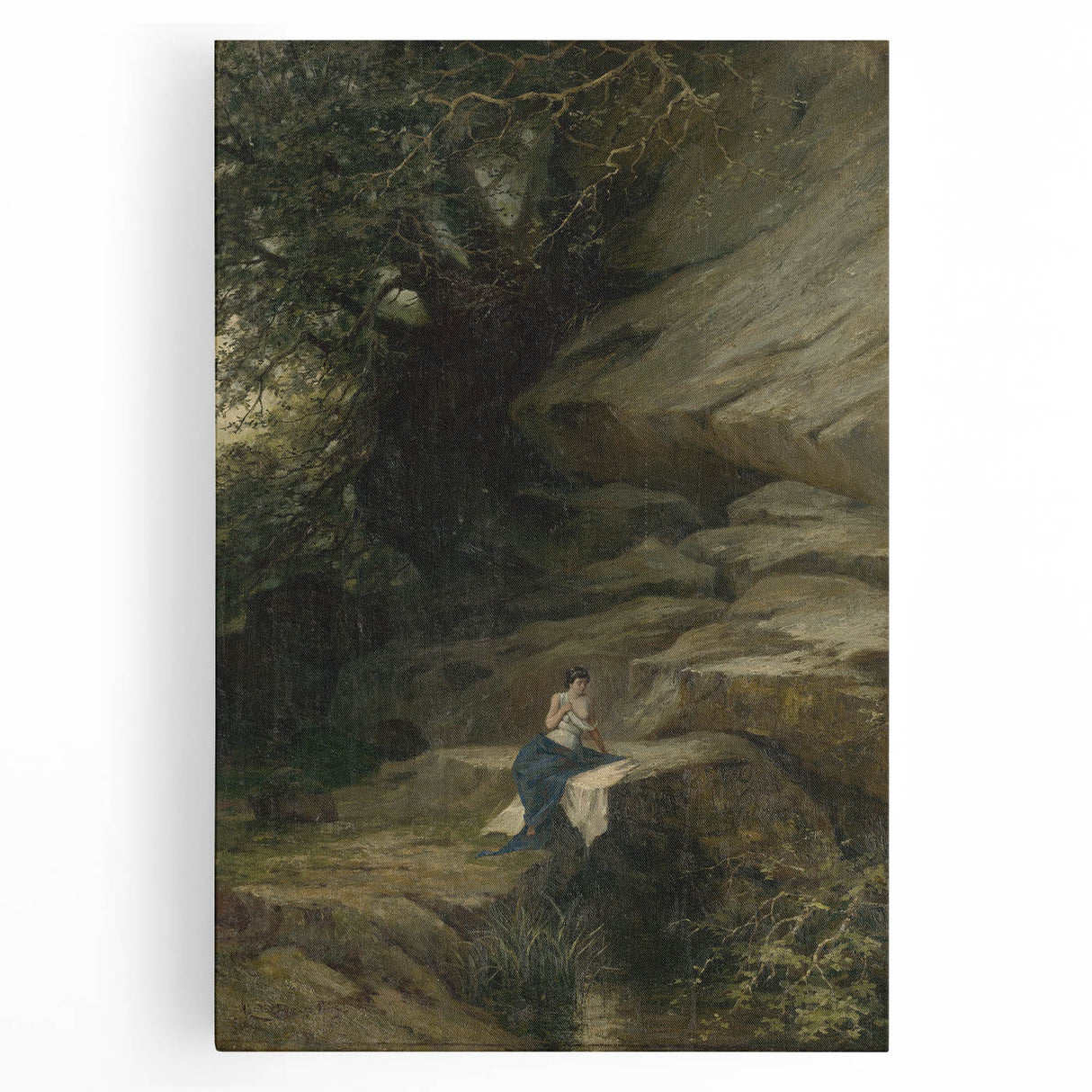 Nature-Inspired Modern Art Print - Serene Landscape Wall Decor