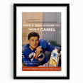 Retro Camel Cigarettes Ad – Vintage Print for Nostalgic Wall Art
