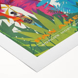 Caribbean Retro Wall Art – Vintage Pan American Poster Print