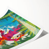 Caribbean Retro Wall Art – Vintage Pan American Poster Print