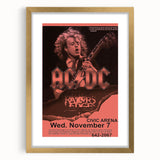 AC/DC Retro Poster Art – Vintage Rock Wall Art Print