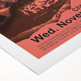 AC/DC Retro Poster Art – Vintage Rock Wall Art Print