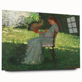 Realism Art Print – The Butterfly by Winslow Homer | Realistic Wall Art