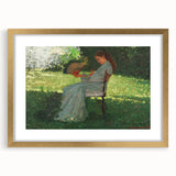Realism Art Print – The Butterfly by Winslow Homer | Realistic Wall Art