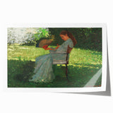 Realism Art Print – The Butterfly by Winslow Homer | Realistic Wall Art