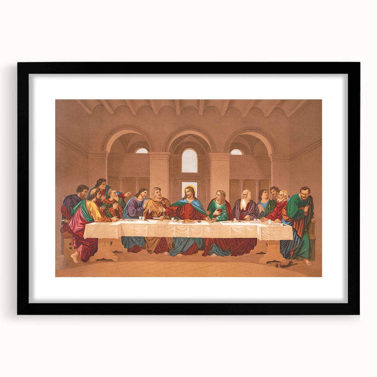 Iconic Renaissance Art Print – The Last Supper by Leonardo da Vinci