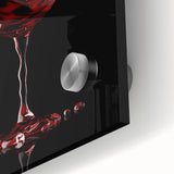 Wine Splash Elegance - Framed Kitchen Prints for Modern Decor