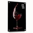 Wine Splash Elegance - Framed Kitchen Prints for Modern Decor