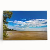 Large black and white stretched canvas depicting the Ethiopian landscape, ideal for kitchen wall art or bedroom ambiance.