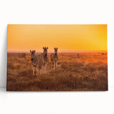 Large black and white stretched canvas of a Namibian scenery, suitable as kitchen wall art or for bedroom ambiance.