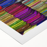 Art deco poster of a serene Bangladesh landscape in soft pastel colors on rolled canvas, suitable for dining room decor.