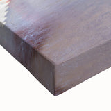 Black and white landscape painting of Bhutan on stretched canvas, ideal for bedroom wall art.