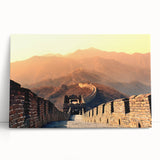 Black and white stretched canvas of Beijing cityscape, suitable as large kitchen wall art or for bedroom ambiance.