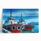 Black and white stretched canvas depicting a serene Georgian landscape, ideal for kitchen wall art or bedroom ambiance.