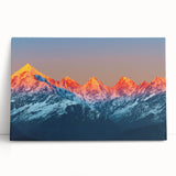 Black and white photograph of an Indian street scene on stretched canvas, ideal for kitchen wall art or bedroom ambiance.