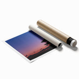 Extra large rolled print of a serene Kyoto landscape with soft pastel hues, ideal for classy bathroom wall art.