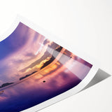 Extra large wall art featuring line art flowers in black on white, rolled print, suitable for large living room spaces.