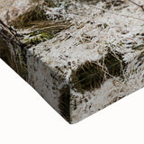 Black and white landscape art painting of Adelaide on stretched canvas, ideal for bedroom wall art.