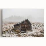 Large black and white stretched canvas of Adelaide scenery, suitable for kitchen wall art.