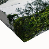 Black and white large art canvas of the Great Barrier Reef landscape, ideal for bedroom wall decor.