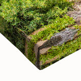 Large art depicting Melbourne skyline in black and white on a stretched canvas, suitable for bedroom wall decor.