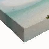 Large art of Queensland landscape in black and white on stretched canvas, suitable for bedroom decor.