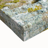 Black and white landscape art painting of Tasmania on large stretched canvas, ideal for bedroom wall decor.