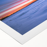 Art deco poster of Manitoba scenery in muted earth tones on rolled canvas, suitable for dining room wall art.