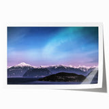 Extra large rolled print depicting serene Yukon scenery with muted earth tones, ideal for art wall dining room.