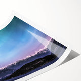 Extra large wall art featuring line art flowers on a rolled print, ideal for large living room decor.