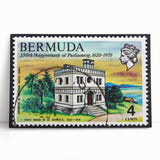 Black and white stretched canvas featuring a Caribbean scenery, ideal for kitchen wall art.