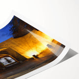 Extra large wall art featuring line art flowers in soft pastel shades on a rolled canvas, ideal for large living room decor.