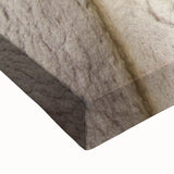 Black and white landscape art painting of Saint Lucia on stretched canvas, ideal for bedroom wall art.