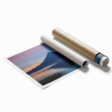 Extra large rolled print of a Costa Rican landscape with vibrant green tones, ideal for classy bathroom wall art.