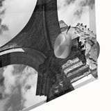 Large abstract wall art depicting a Central American landscape in muted earth tones on acrylic glass.