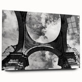 Acrylic print of a Central American landscape with lush greenery and mountains, suited for bedroom or dining room decor.