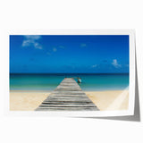 Extra large rolled print of a Nicaraguan landscape featuring vibrant greenery and soft sky tones.