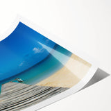 Extra large rolled print featuring line art flowers in muted earth tones, ideal for large living room wall art.