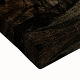 Large art featuring a black and white landscape painting of Bulgarian scenery on stretched canvas.