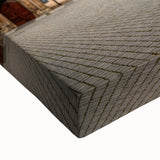 Black and white landscape art painting of Prague on stretched canvas, suitable for bedroom wall art.