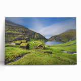 Black and white photograph of a European cityscape on stretched canvas, ideal for kitchen wall art.