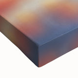 Black and white landscape art painting of Big Ben on a stretched canvas, ideal for bedroom wall art.