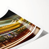 Extra large wall art featuring line art flowers in monochrome, ideal for large living room decor, rolled print format.