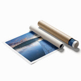 Extra large rolled print featuring a serene Finnish landscape with lush greenery and a calm lake.