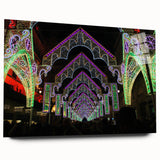 Acrylic print of a large abstract depiction of Lyon, France in muted earth tones, ideal for bedroom or dining room art.