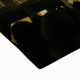 Large art of Lyon landscape in black and white on stretched canvas, suitable for bedroom wall decor.