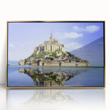 Art deco poster depicting a stylized Parisian scene in gold and black tones on acrylic.