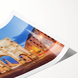 Extra large wall art featuring line art flowers in black on white, ideal for large living room decor.