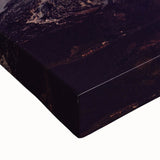 Black and white landscape art painting of Mount Etna on stretched canvas, suitable for bedroom wall decor.